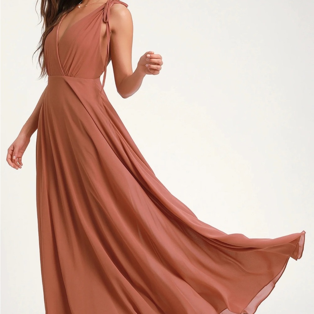 NWT Dusty Rose Maxi Dress